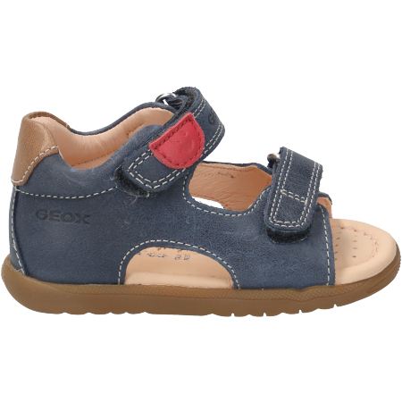 Geox SANDAL MACCHIA - Blau - Seitenansicht