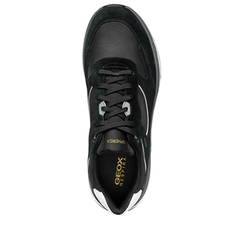 GEOX SPHERICA Sneaker in schwarz