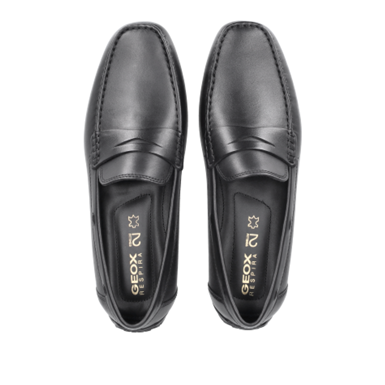 GEOX MONER Slipper in schwarz