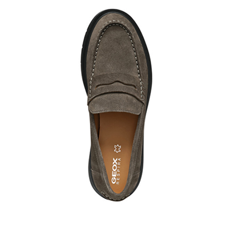 GEOX SPHERICA Slipper & Mokassin in grau