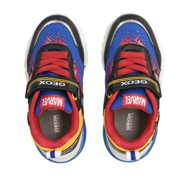 GEOX CIBERDRON Sneaker in schwarz