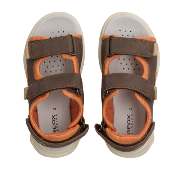 GEOX AIRADYUM Sandalen in braun