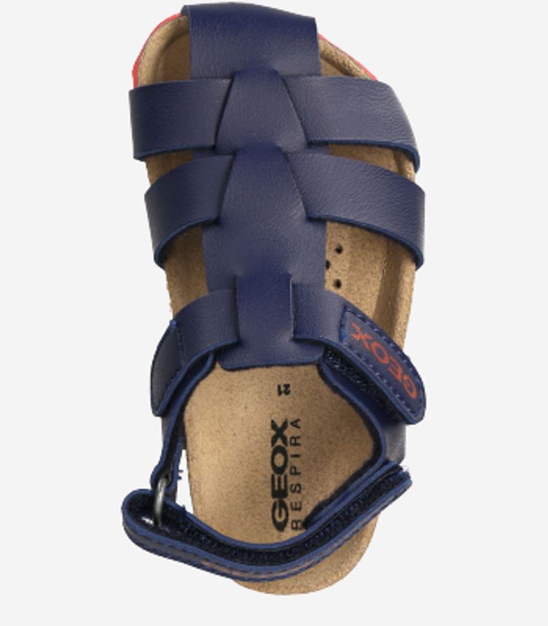 GEOX S.CHALKI Sandalen in blau