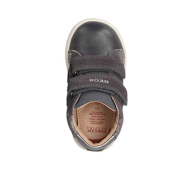 GEOX BIGLIA Sneaker in silber