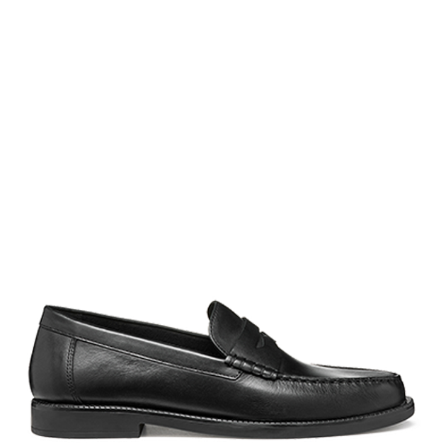 GEOX RECANATI Slipper in schwarz