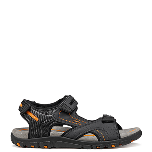 GEOX SANDAL STRADA Sandaletten in schwarz