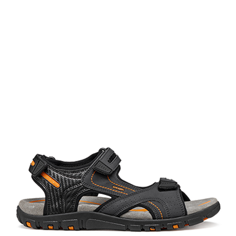 GEOX SANDAL STRADA Sandaletten in schwarz