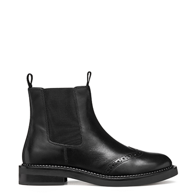 GEOX SERILDA Stiefeletten in schwarz