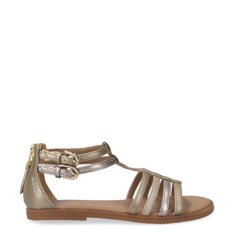 Geox J Sandal Karly Girl - Meisjessandalen in Goud - Nu 33% korting