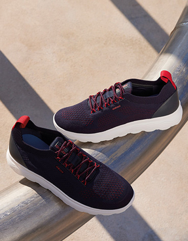 GEOX SPHERICA Sneaker in blau