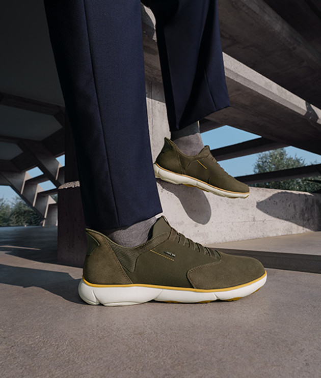 GEOX NEBULA 2.0 PLUS Slipper in grün