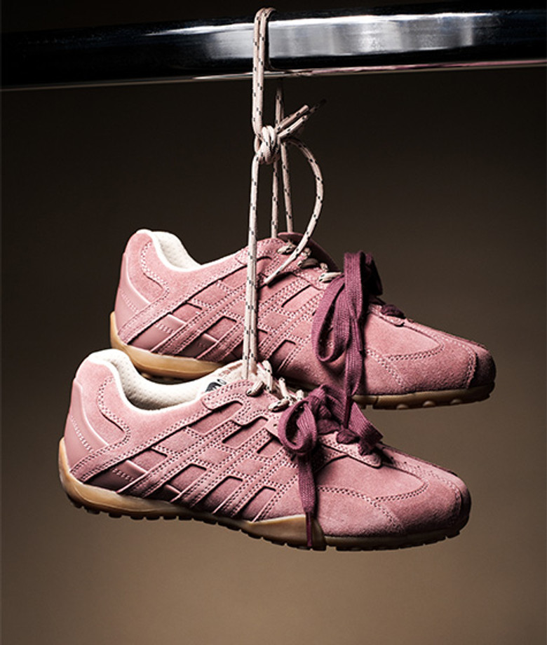 GEOX SNAKE Sneaker in rose