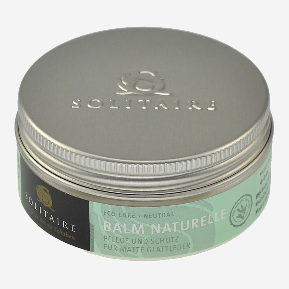 Solitaire Balm Naturelle Lederfett - Weiss - Frontansicht