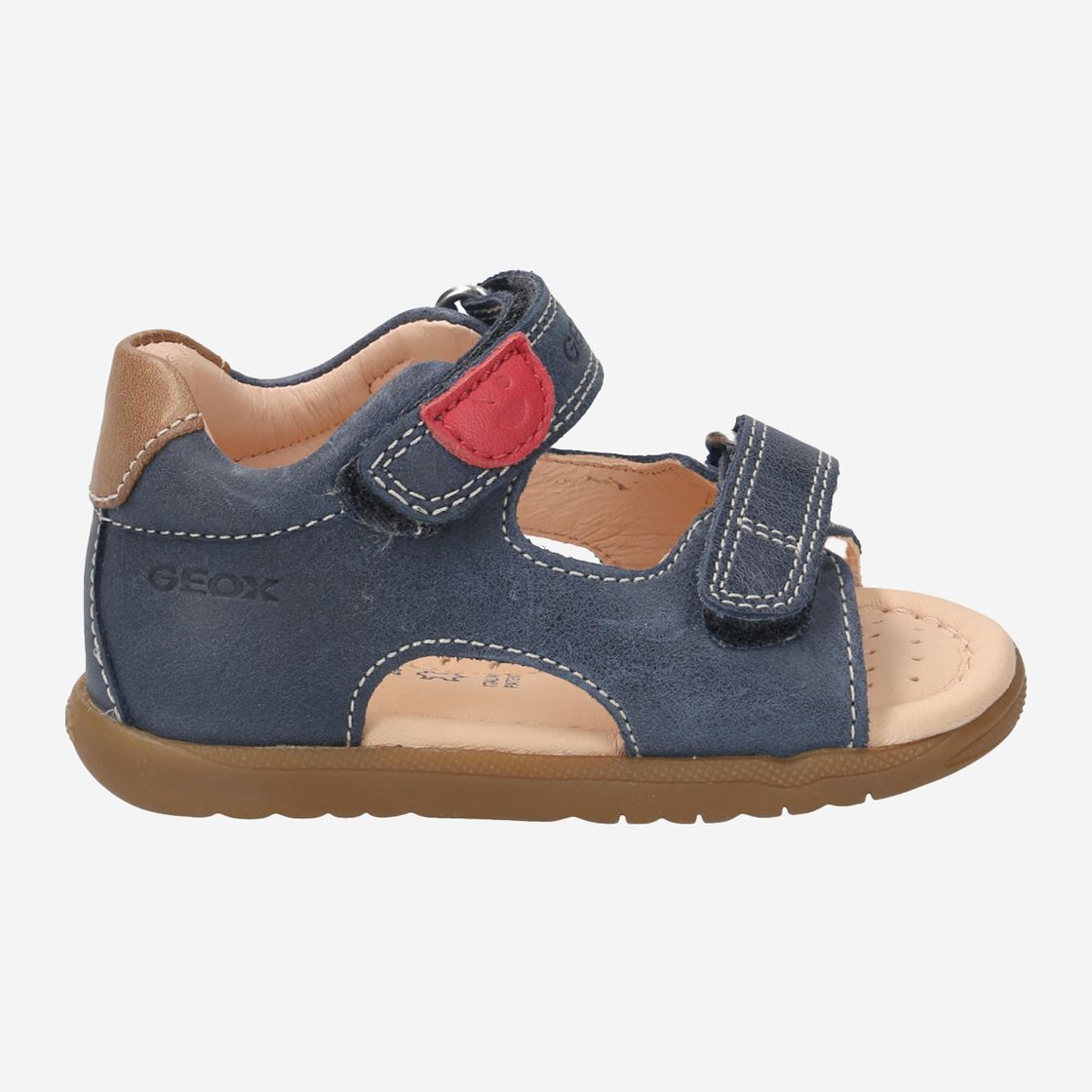 Geox SANDAL MACCHIA - Blau - Rückansicht