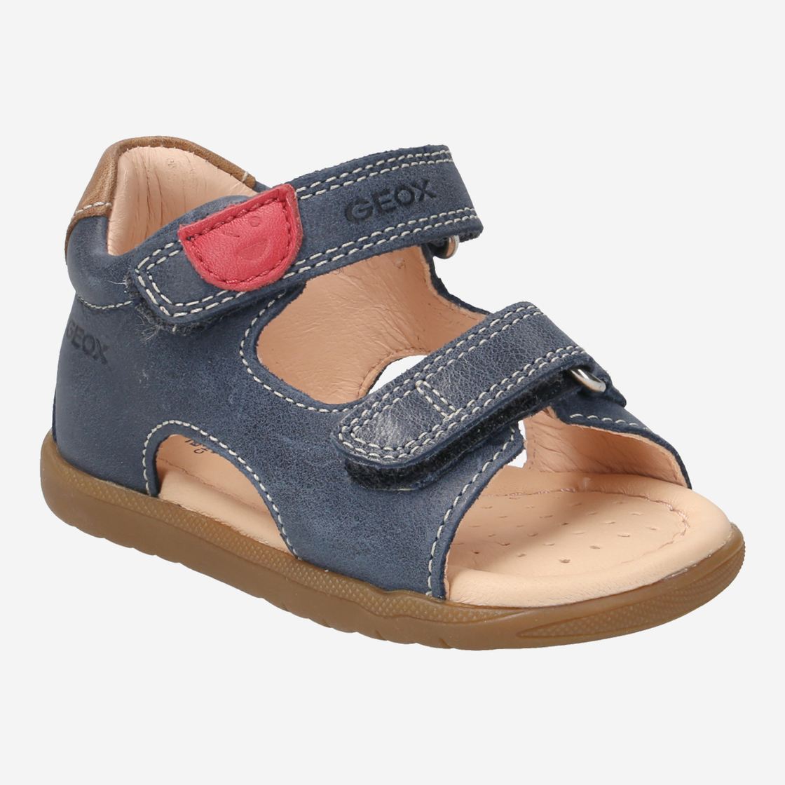 Geox SANDAL MACCHIA - Blau - Frontansicht