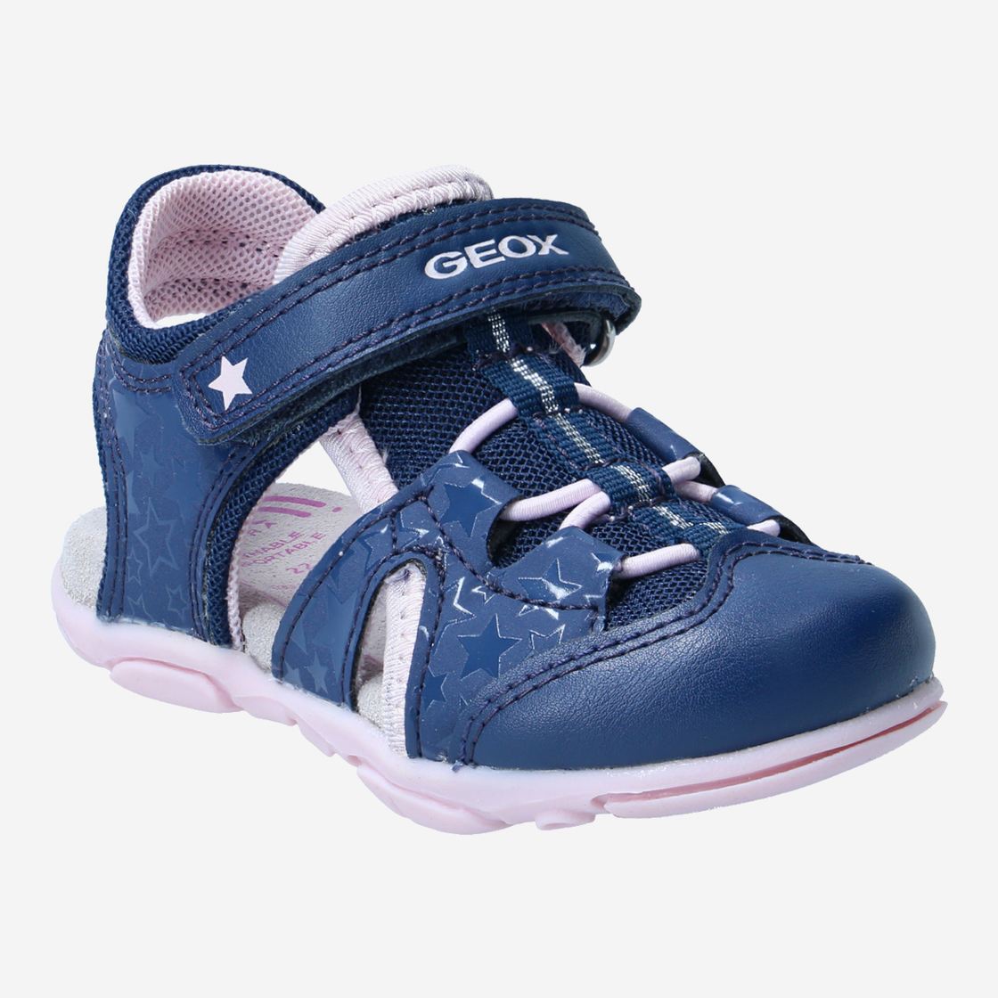 Geox SANDAL AGASIM - Blau - Frontansicht