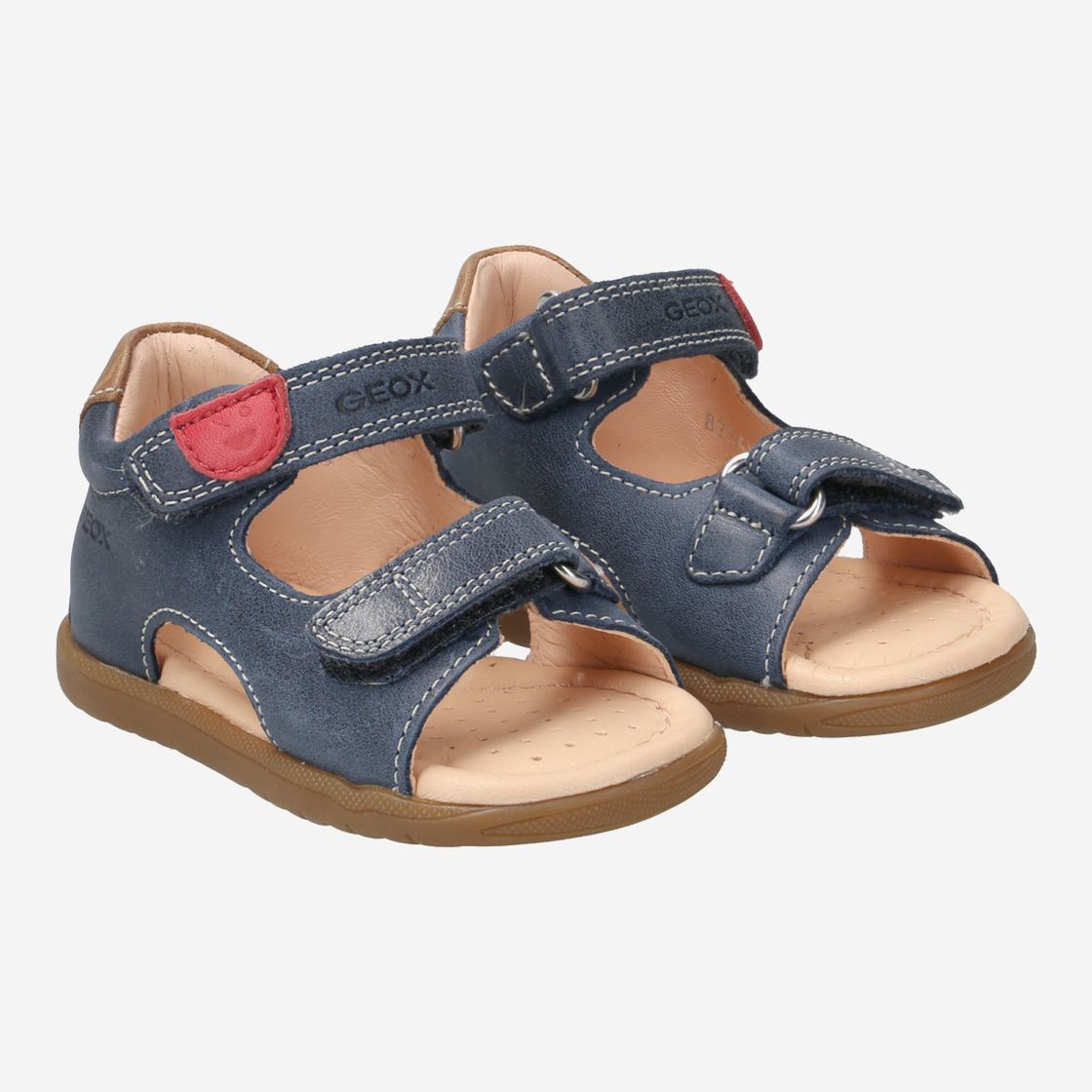 Geox SANDAL MACCHIA - Blau - Seitenansicht