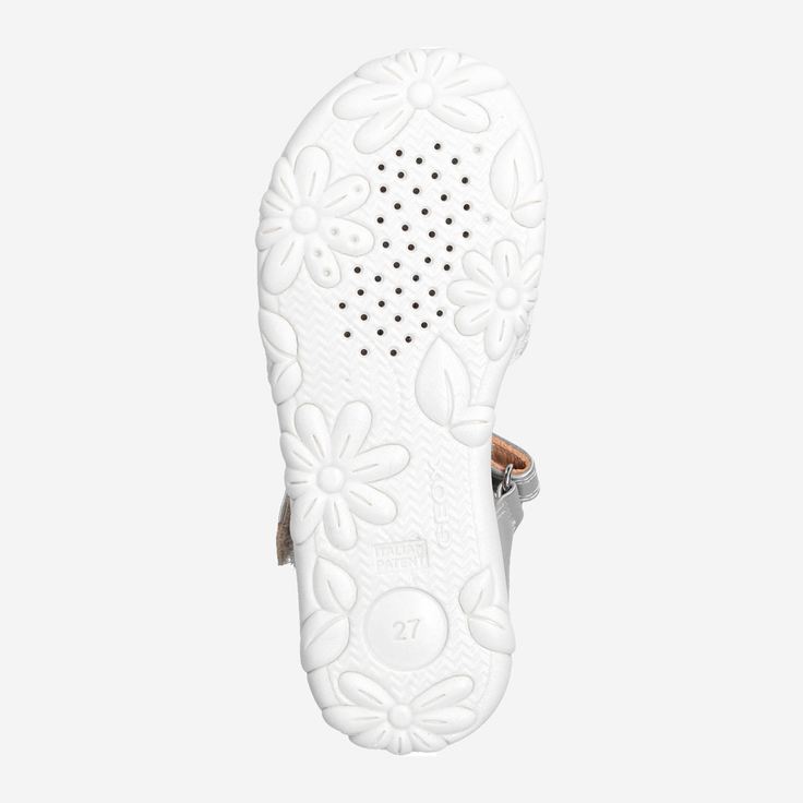 Geox SANDAL HAITI - Silber - Draufsicht