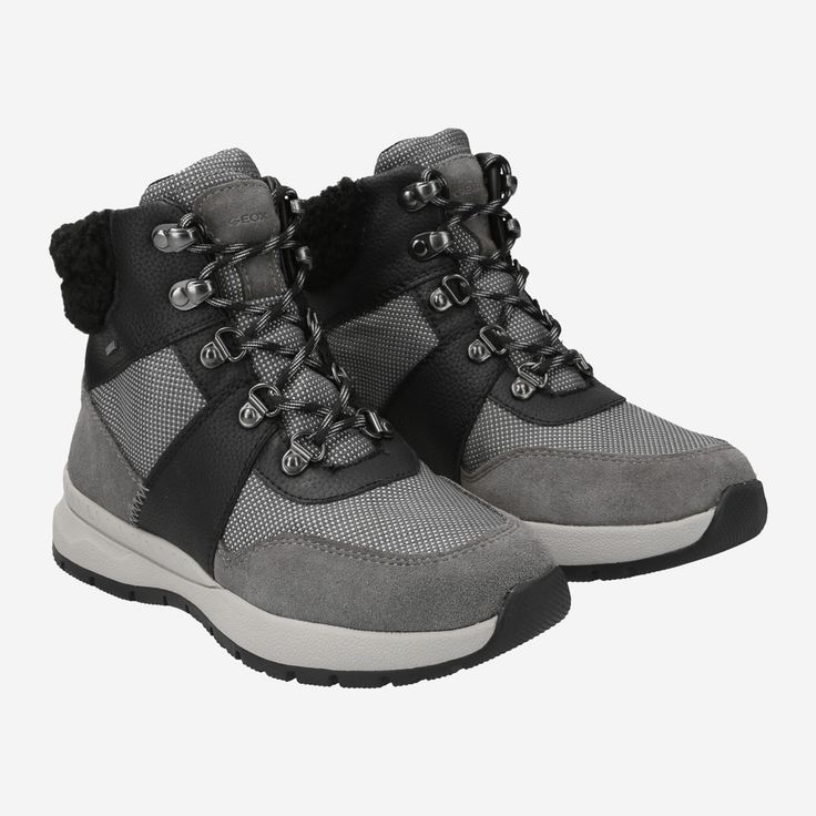 Geox BRAIES - Grau - Seitenansicht