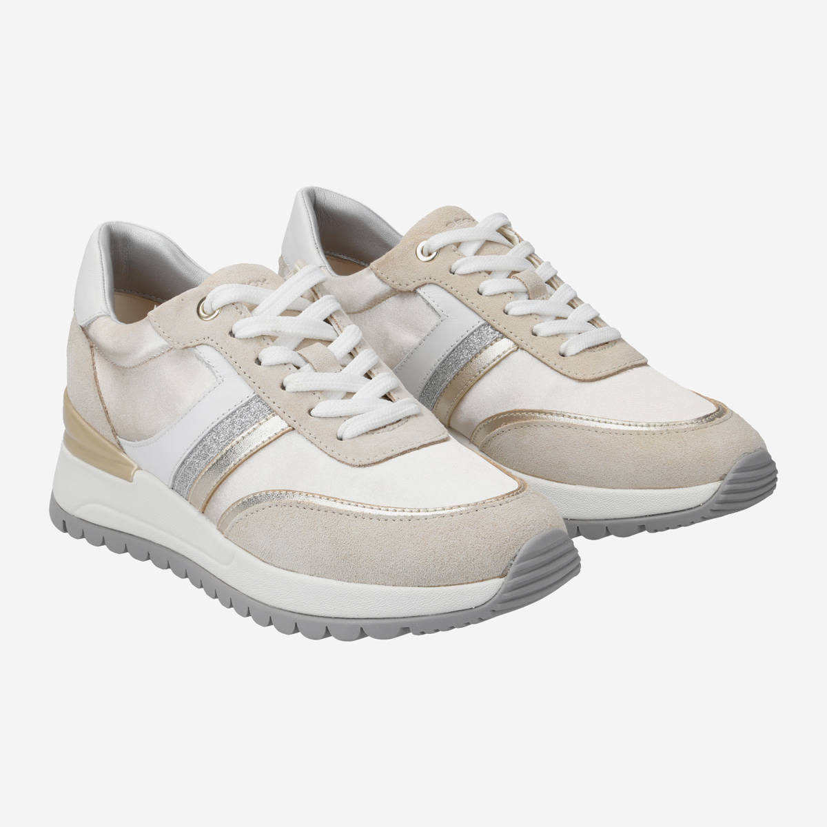 Geox Damen Sneaker D Desya A – Leichter Sportschuh Mit Stoßdämpfender Einlage