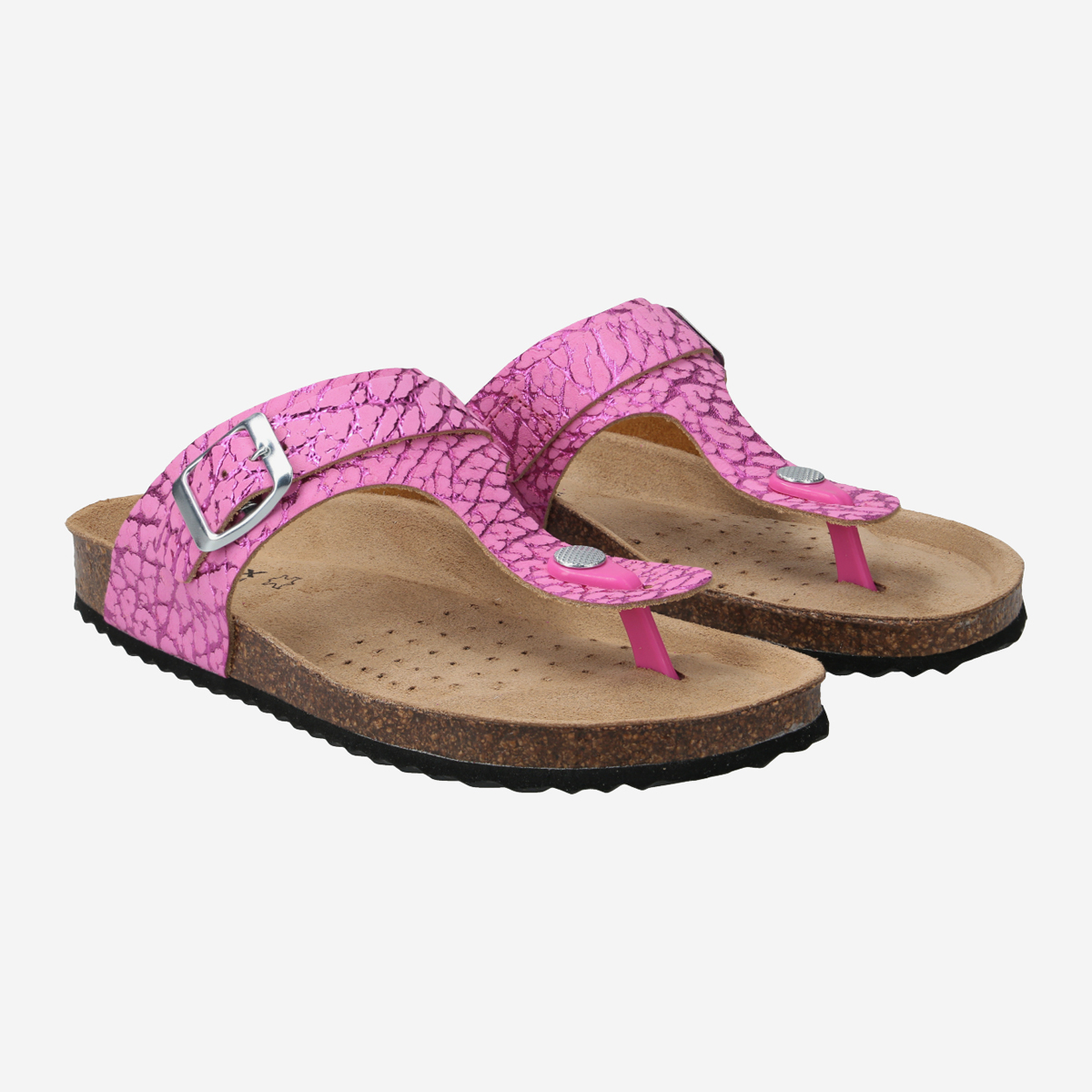 Geox Mädchen Sandalen Brionia – Aus Weichem Leder Mit Bequemem Blockabsatz