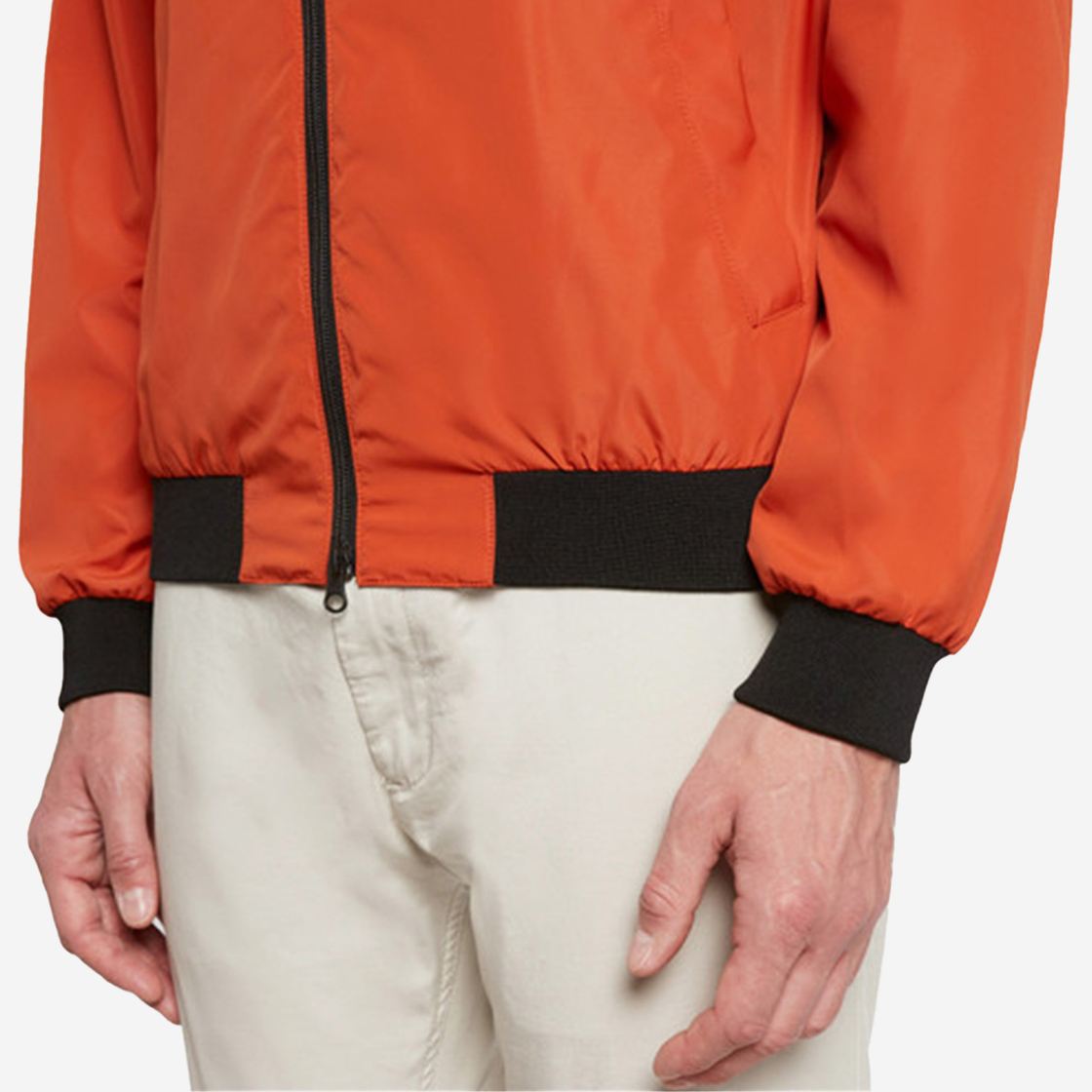 Geox JHARROD BOMBER - Orange - Draufsicht