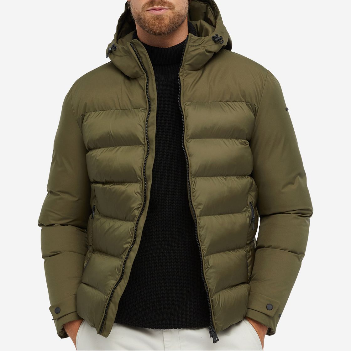 Geox SAPIENZA HOOD JACKET - Grün - Sohle