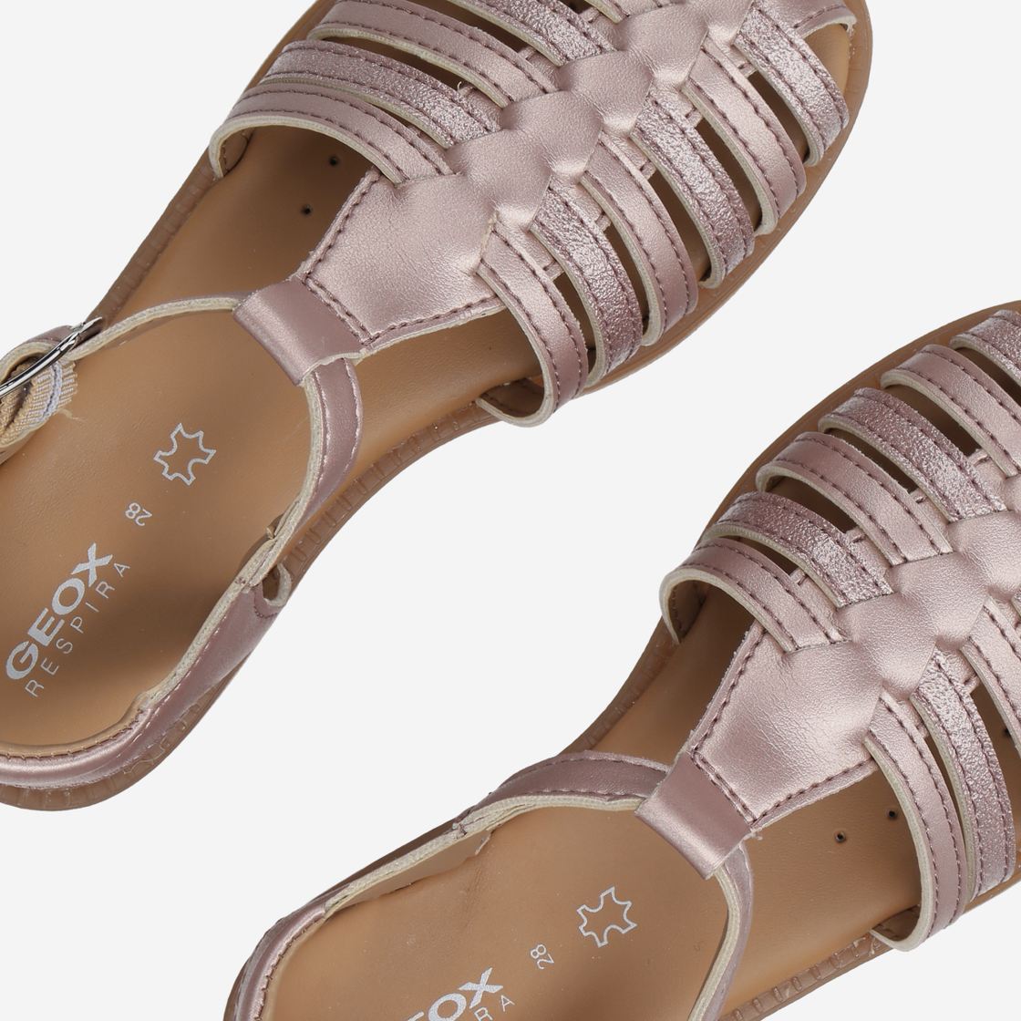 Geox KARLY GIRL - Rosé/ Gold - Sonderbild