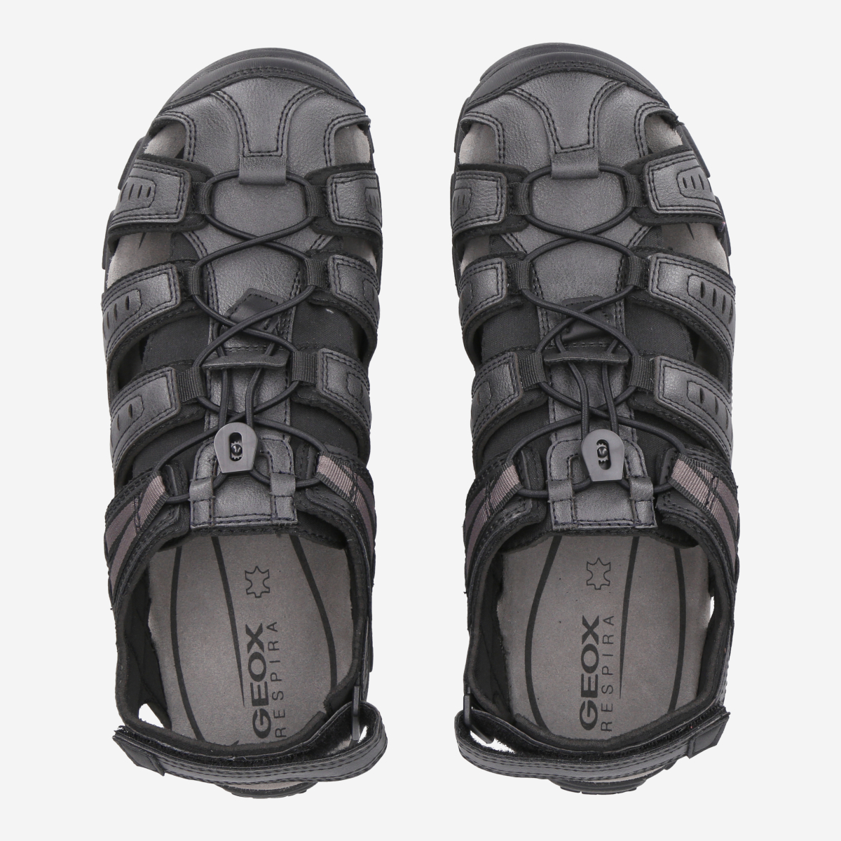 GEOX UOMO SANDAL STRADA Sandaletten in schwarz online kaufen