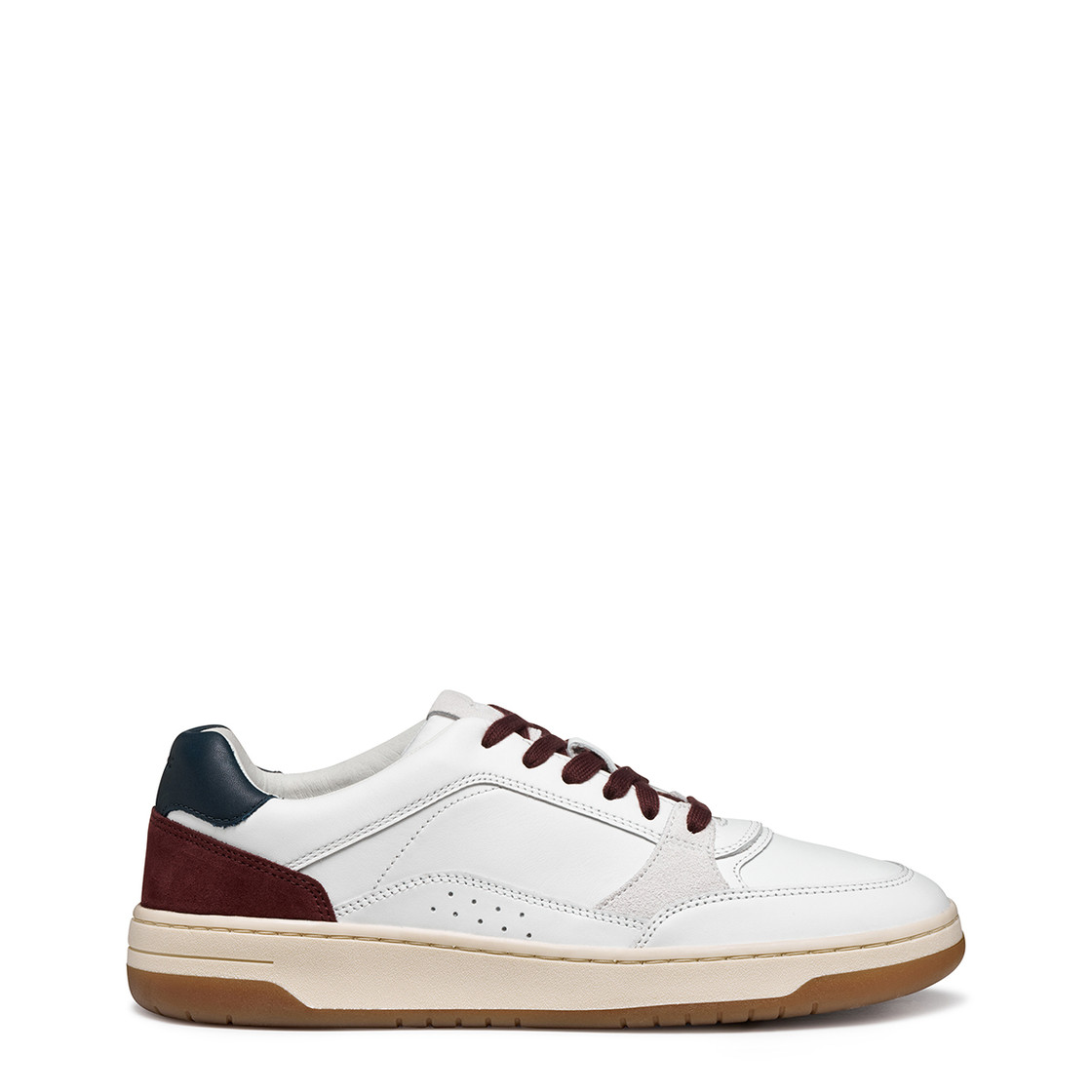 Geox SEDRAL COURT - Weiß,kombiniert - Rückansicht