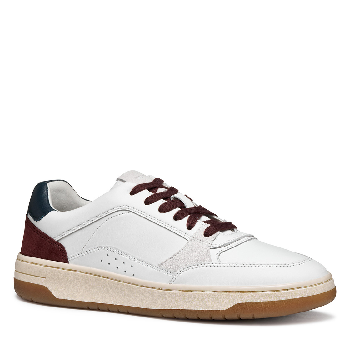 Geox SEDRAL COURT - Weiß,kombiniert - Frontansicht