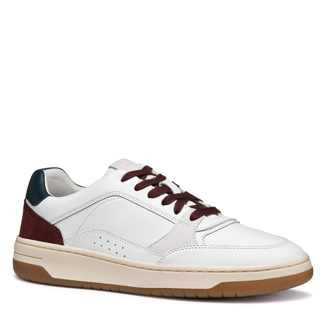 Geox SEDRAL COURT - Weiß,kombiniert - Frontansicht