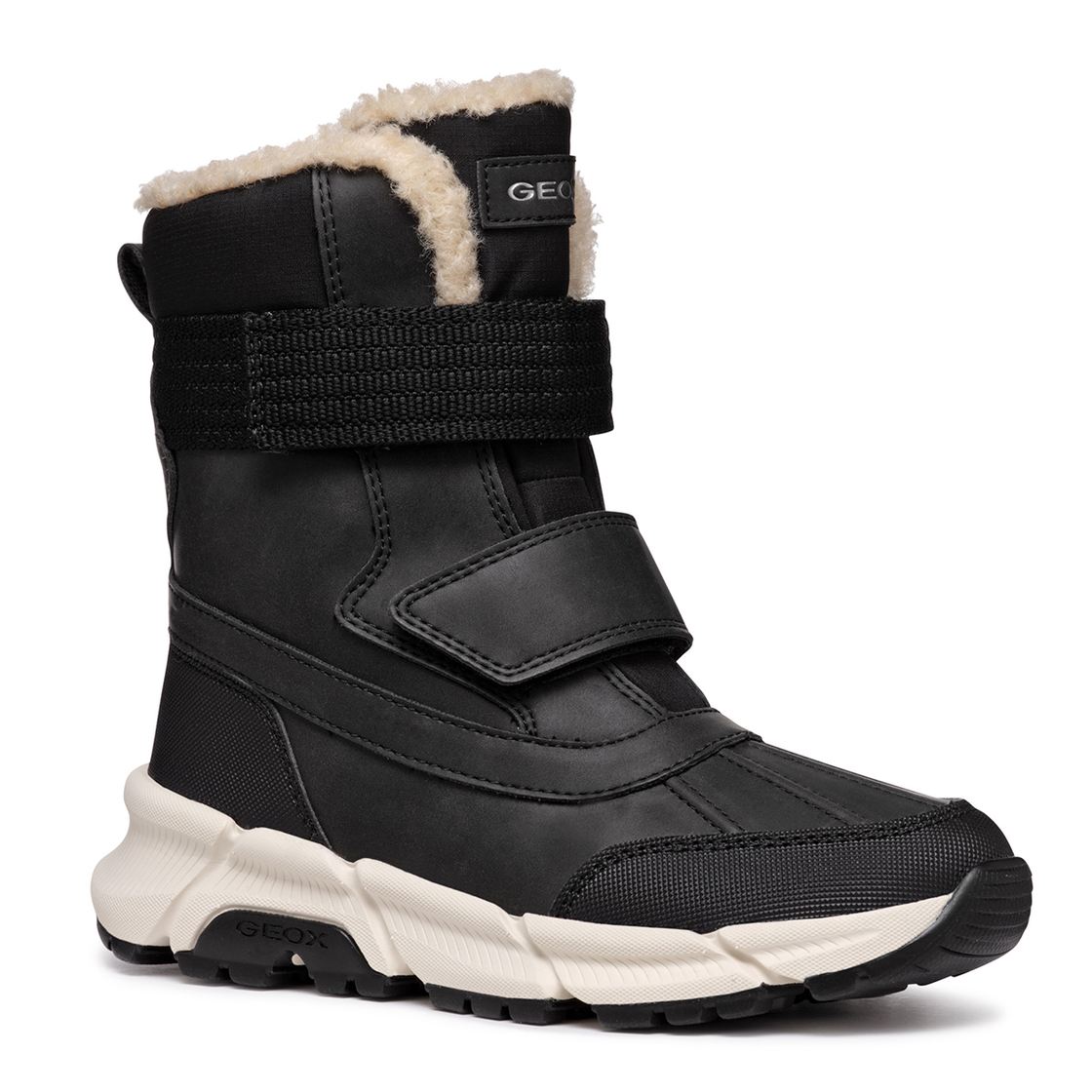 Geox FLEXYPER PLUS - Schwarz - Frontansicht