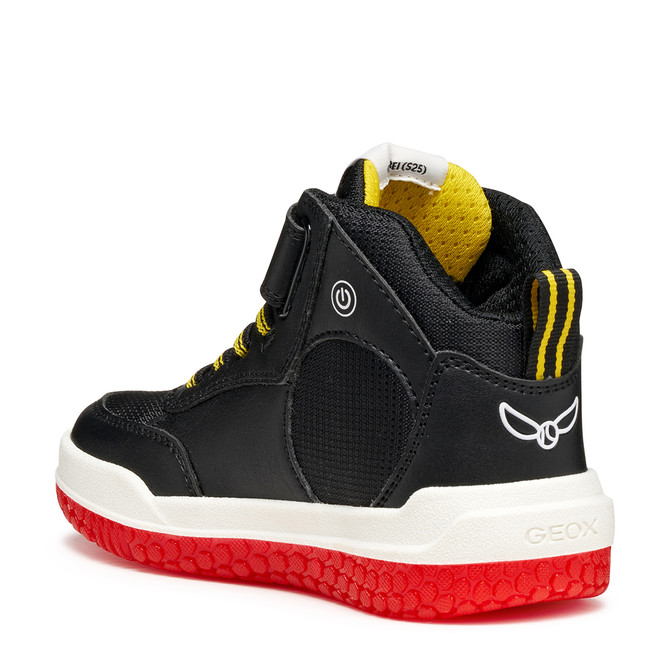 Geox BUZZERLIGHT - Schwarz, kombiniert - Seitenansicht