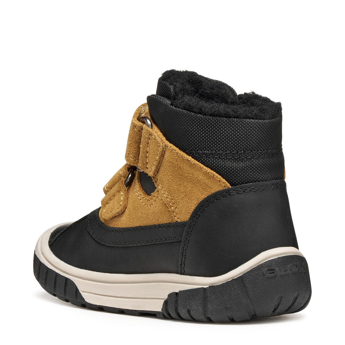 Geox OMAR - Schwarz, kombiniert - Seitenansicht