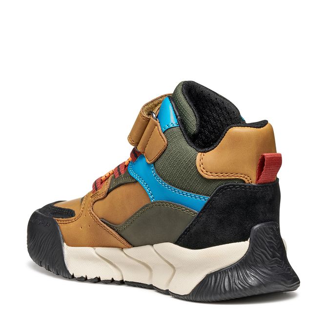 Geox FLEXYPER PRO - Braun kombiniert - Seitenansicht