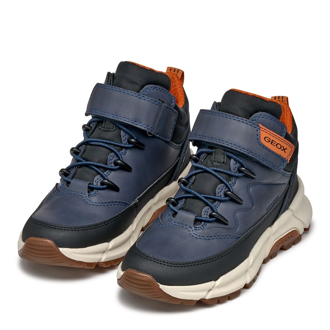 Geox FLEXYPER PLUS - Blau, kombiniert - Seitenansicht