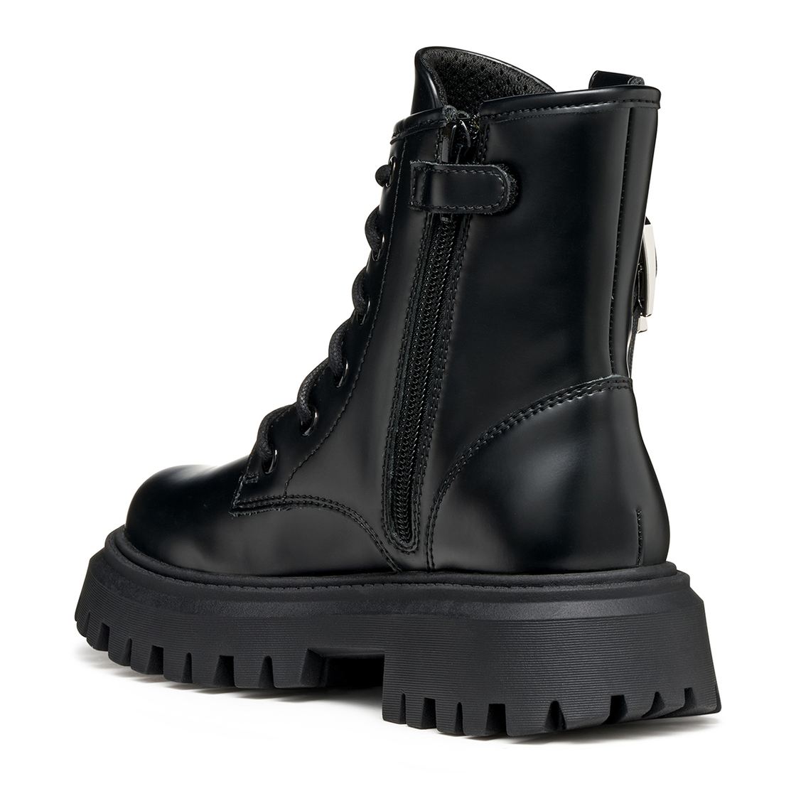 Geox MAQUINNENS - Schwarz - Seitenansicht