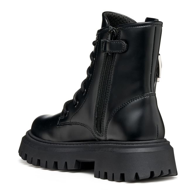 Geox MAQUINNENS - Schwarz - Seitenansicht