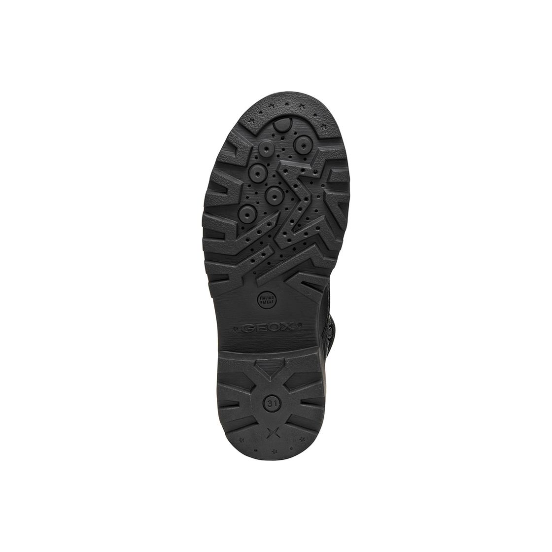 Geox CASEY - Schwarz - Draufsicht