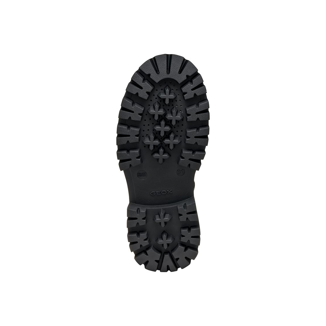 Geox MAQUINNENS - Schwarz - Draufsicht