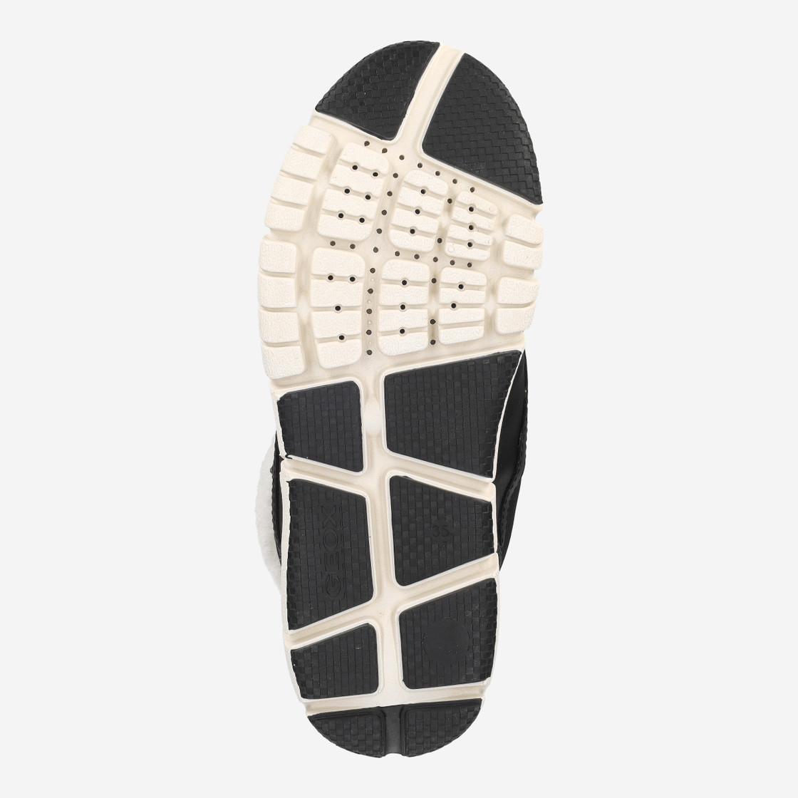 Geox FLEXYPER - Schwarz - Draufsicht