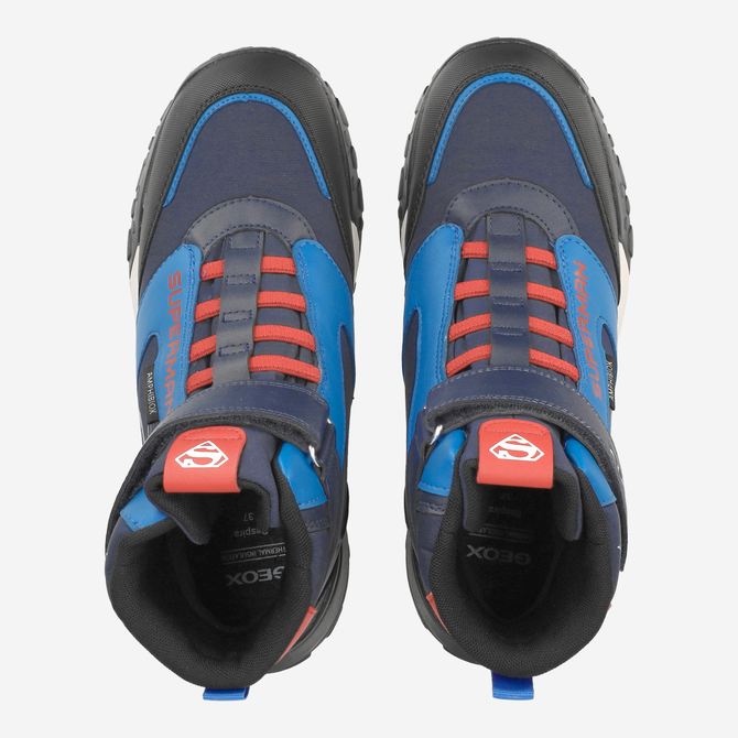 Geox TREKKYUP - Blau, kombiniert - Sohle