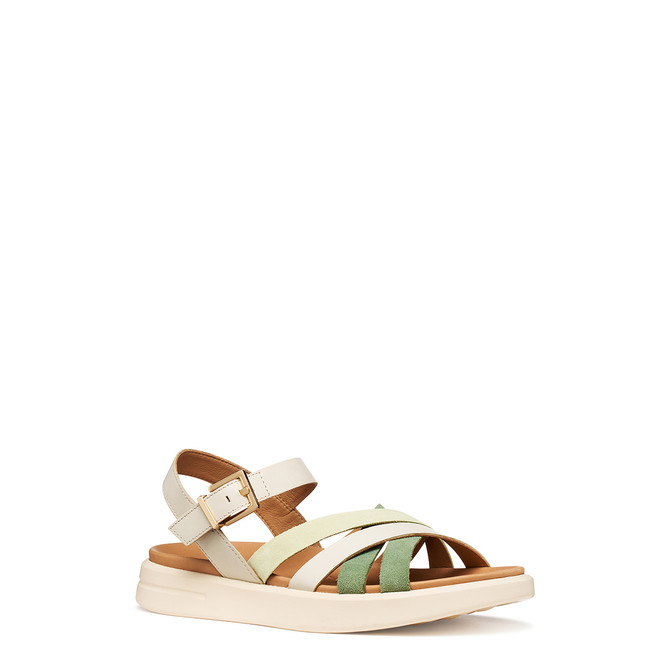 Geox XAND - Beige / Grün - Frontansicht