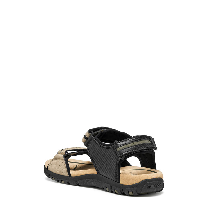 Geox SANDAL STRADA - Beige kombiniert - Seitenansicht