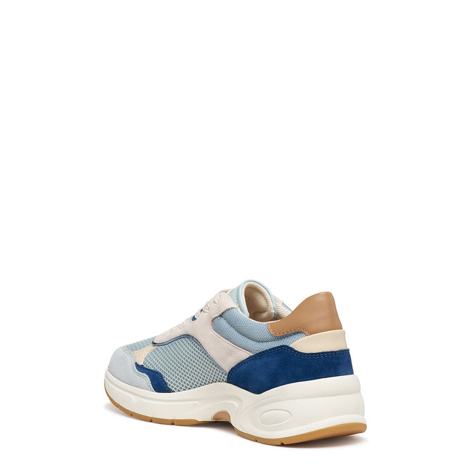 Geox ZARVIA - Blau, kombiniert - Seitenansicht