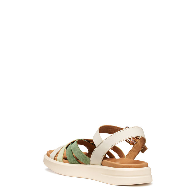 Geox XAND - Beige / Grün - Seitenansicht