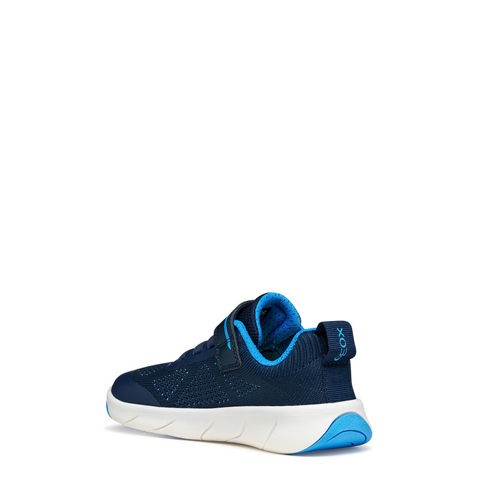 Geox FOOT-RUN - Blau - Seitenansicht