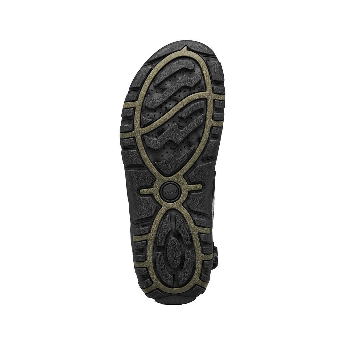 Geox SANDAL STRADA - Beige kombiniert - Draufsicht