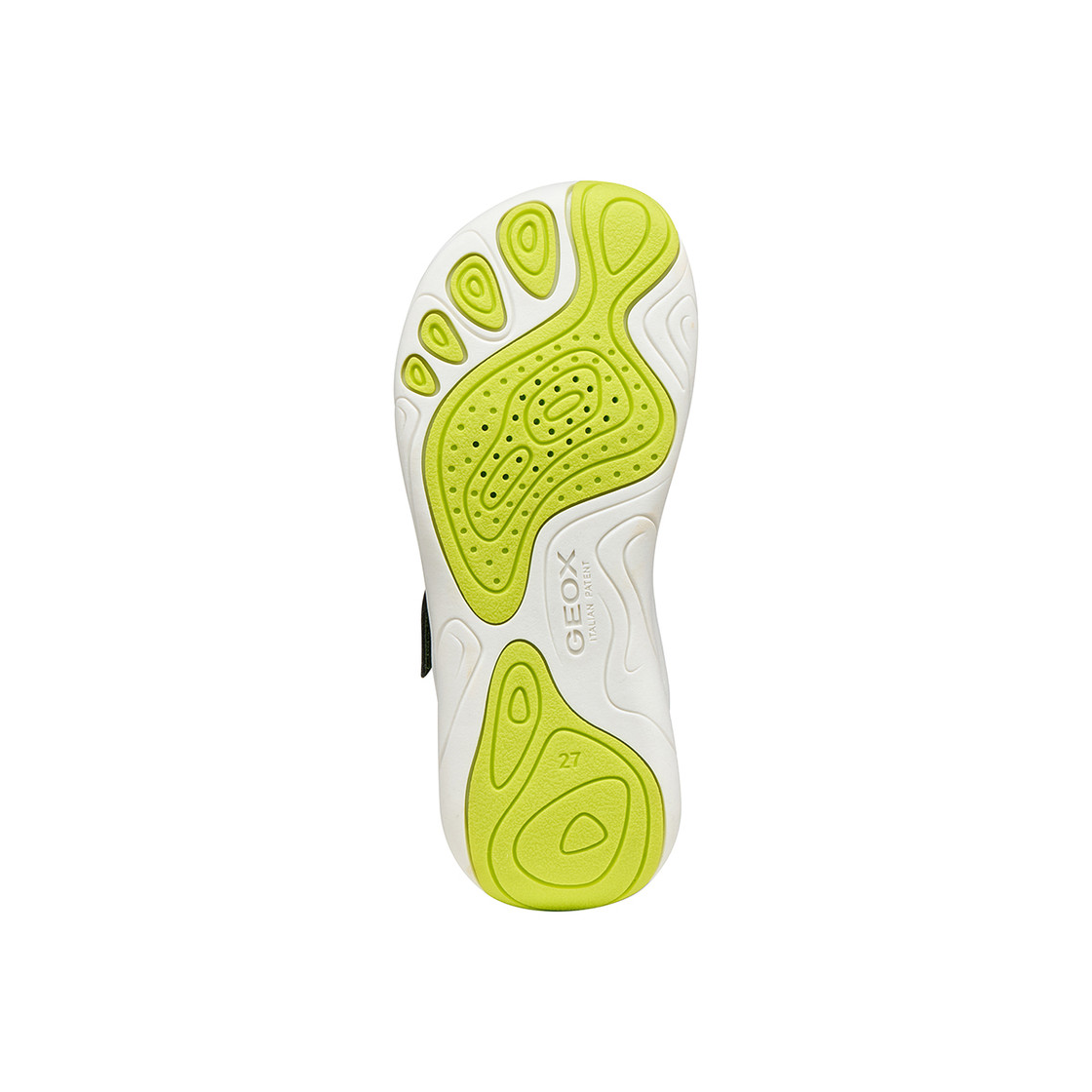Geox FOOT-RUN - Grün - Draufsicht